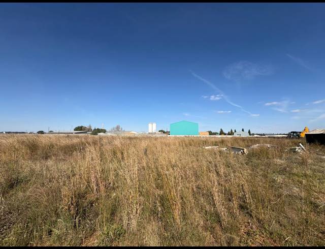 2,278M² VACANT LAND FOR SALE IN SASOLBURG INDUSTRIAL ZONE 2